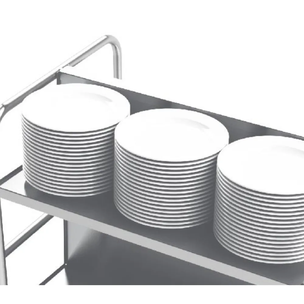 Plate storage, transport and warming trolley Novameta BHS-VTL2-85/60/90