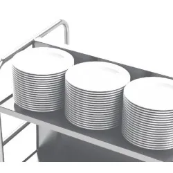 Plate storage, transport and warming trolley Novameta BHS-VTL2-85/60/90