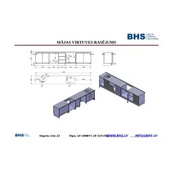 Custom home kitchen project, made to order BHS-HoReCa