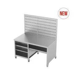 Burger showcase Novameta BHS-Z-BURGER STATION -155/85/175