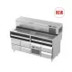 Pizza table Novameta Z-PIZZA-101/85/120
