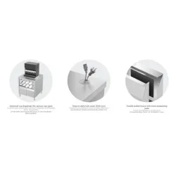 Coffee bar station solution Novameta BHS-Z-DRINK STATION -80/80/93