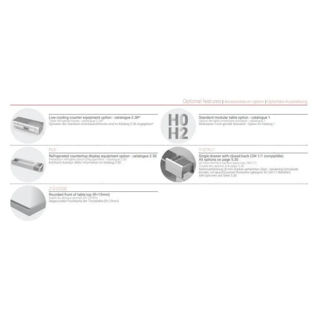 Pizza table Novameta Z-PIZZA-101/85/120