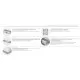 Pizza table Novameta Z-PIZZA-101/85/120