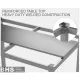 Table with cutting board and shelf Novameta BHS-MP3-WLX-120/70/90