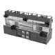 Back bar refrigerator Novameta BHS-Z-FP0-G111-97/65/86