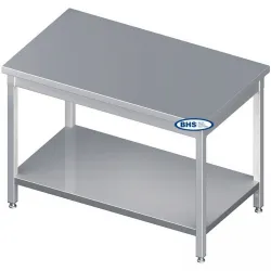 Work table with shelf Novameta BHS-PRV-180/60/90