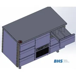 GN Ice Cream Freezer Novameta BHS-PROJECT-130/70/90