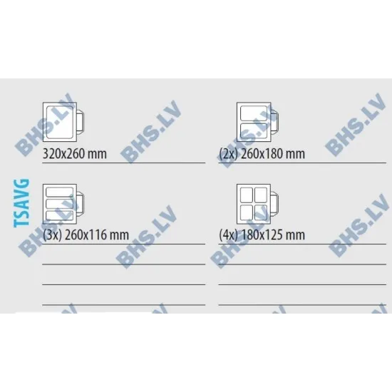 Accessories for Heat Packaging Equipment TS-TSA-TSAVG