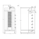Gas gyros grill POTIS PG2350/ PG2351