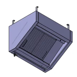 Made-to-order 800 steam extractor project BHS-HoReCa PR-cooker-hood-800