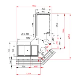 Canteen line project, made to order BHS-HoReCa PR-canteen-line-2