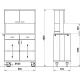 Waiter Station ROCAM 01500ALK2CHBR