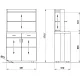 Waiter Station ROCAM 01500ALK2AP