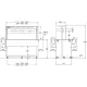 Self-service display counter ROCAM 01000HALO3FPCW