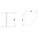 Self-service display counter ROCAM 01000ATHA/1
