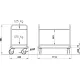 Service trolley ROCAM 04000DRARININ