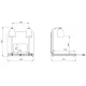 Food service area lamp ROCAM 034CRHEL2/1FXP2P