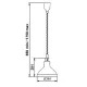 Food service area lamp ROCAM 034CRHELAIR/RITP3