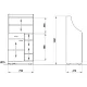 Waiter Station ROCAM 01500PER/A175