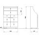 Waiter Station ROCAM 01500PER/A2BR