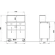 Waiter Station ROCAM 015INPOL2AL