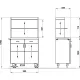Waiter Station ROCAM 015INPOL2AP