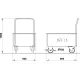 Platform trolley ROCAM 04000V/VERDIN