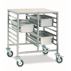 GN 1/1 pan trolley ROCAM 039001/1C8+8IN