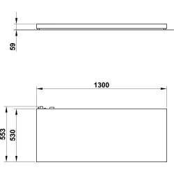 Food service area lamp ROCAM 03600VUL4/1