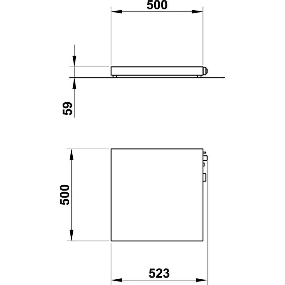 Food service area lamp ROCAM 03600VUL5X5