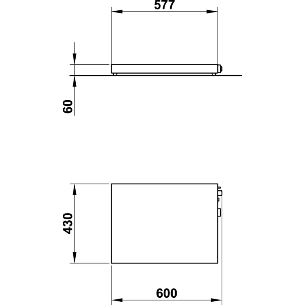 Food service area lamp ROCAM 03600VUL6X4