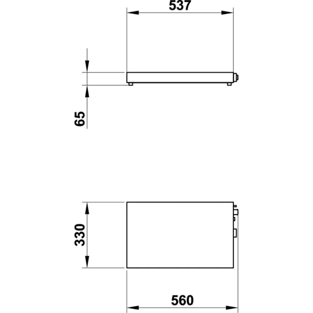 Food service area lamp ROCAM 03600VUL1/1GL