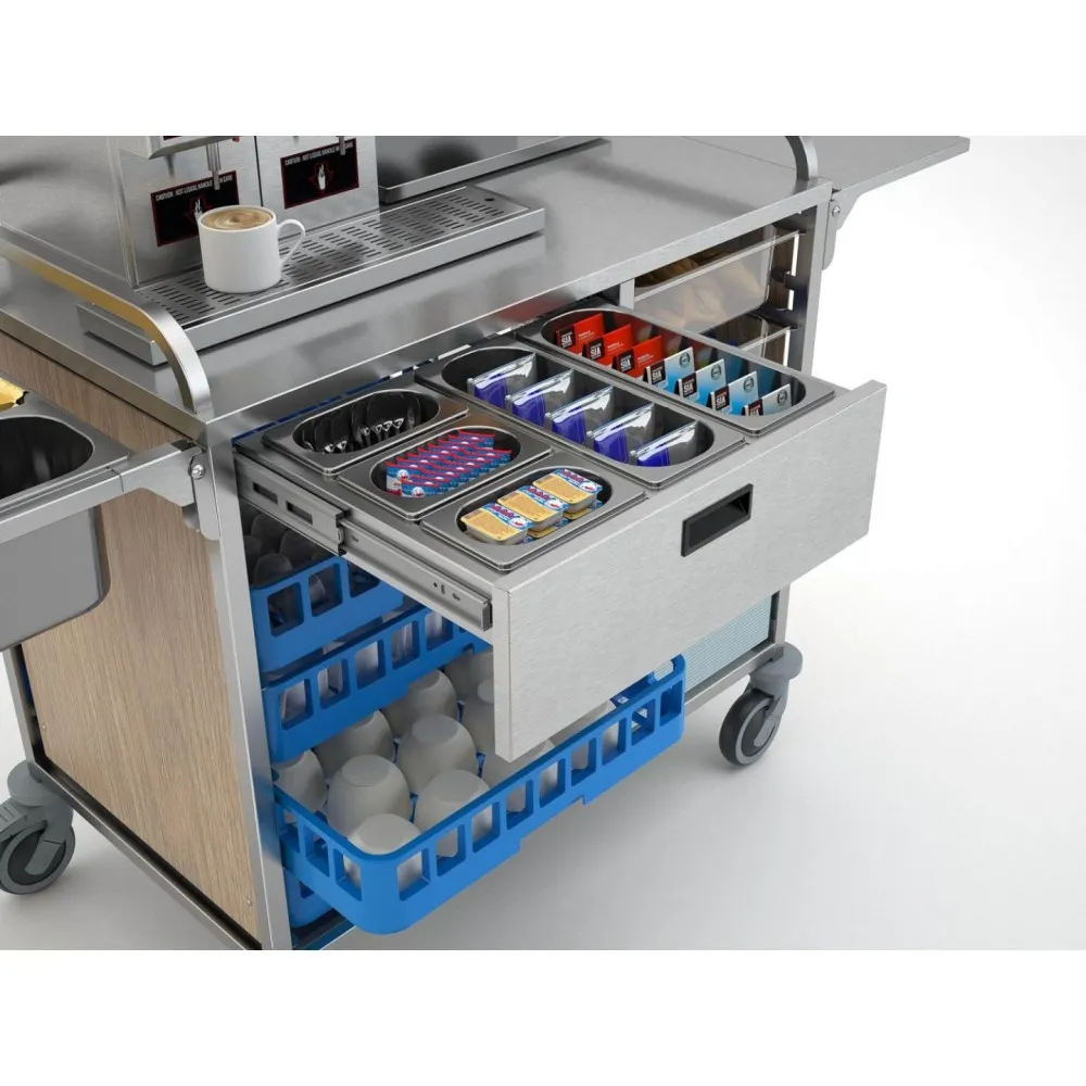 Serving and retail trolley ROCAM 042INCARE/A