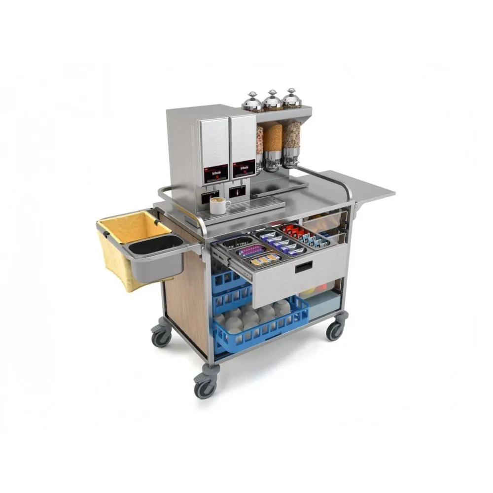 Serving and retail trolley ROCAM 042INCARE/A