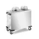 Plate storage, transport and warming trolley ROCAM 03800SOLL/PPN