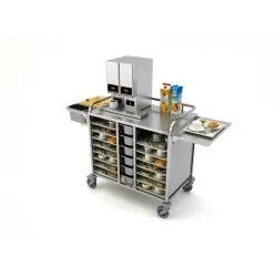 Serving and retail trolley ROCAM 042INCARE/B