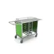 Serving and retail trolley ROCAM 042INCARE/B