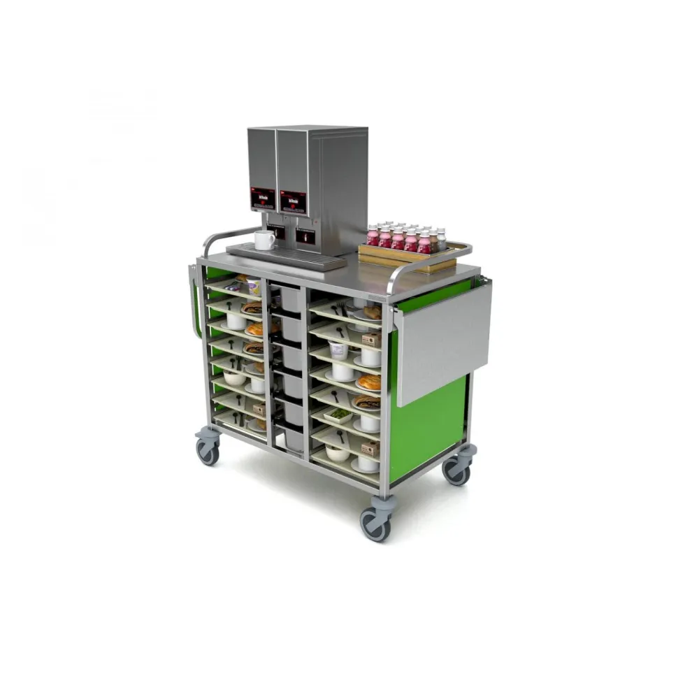 Serving and retail trolley ROCAM 042INCARE/B