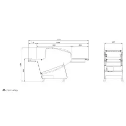 Bread slicer ROLLMATIC MI52