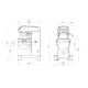 Planetary mixer ROLLMATIC BULL B60P