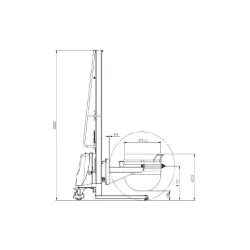 Planetary mixer ROLLMATIC SOLL100-E