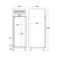 Refrigerator SCANDOMESTIC 63318510000GUR700X