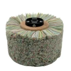 Polishing brush with wool yarn bristles, light HEUTE 001-0320