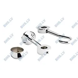Chromed brass wall fixing kit MONOLITH 00501000002