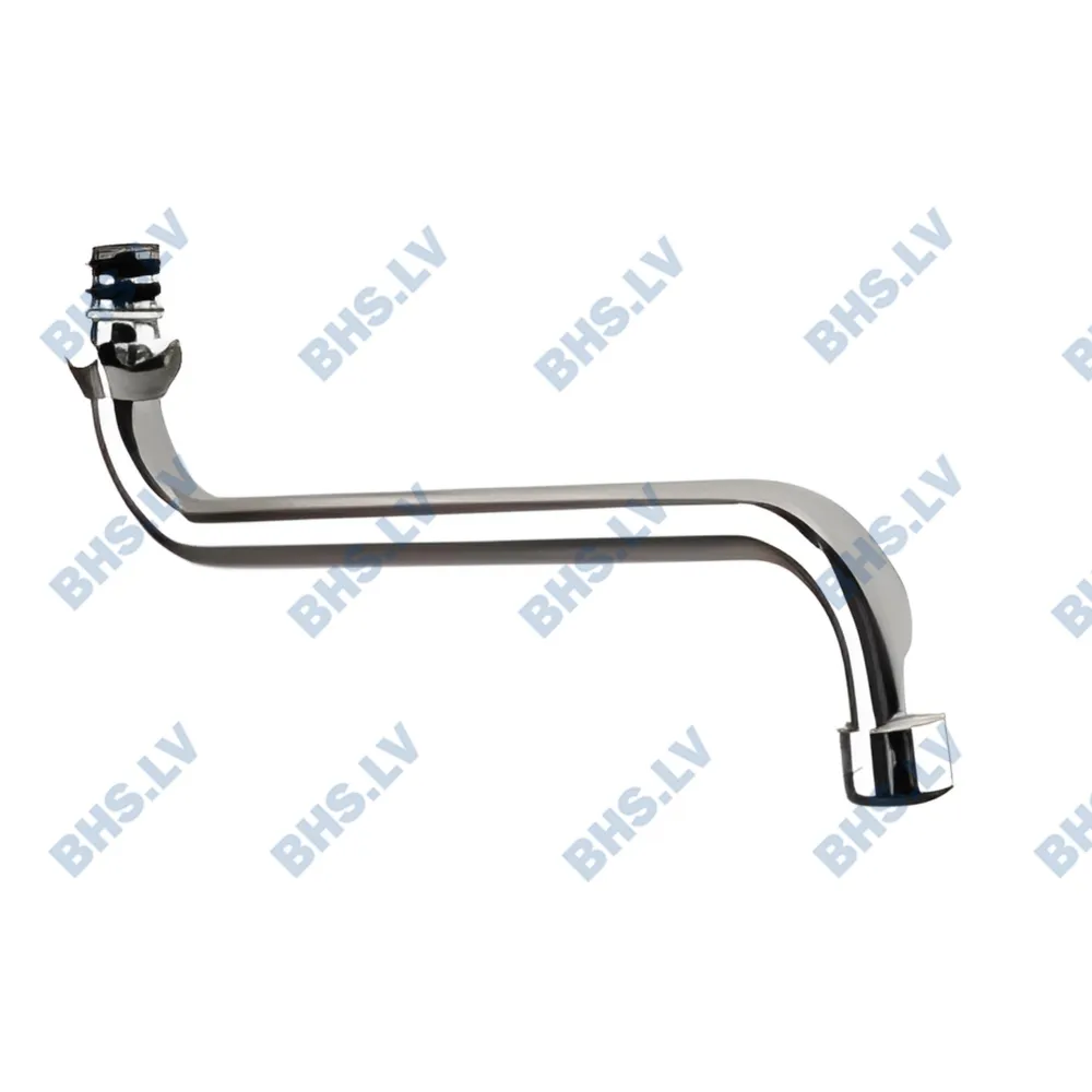 Chromed S-spout, no-drip MONOLITH 00602000006
