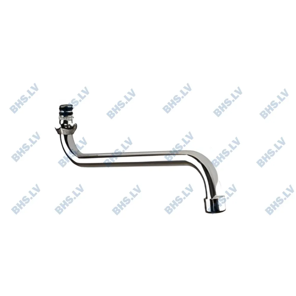 Chromed S-spout MONOLITH 00602000010