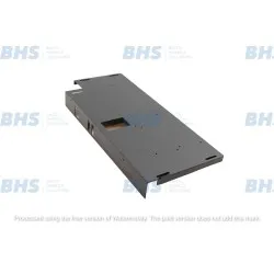 Canopy back sheet, black Tefcold SpareParts 10211