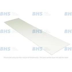 Canopy plate Tefcold SpareParts 10284