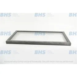 Door with black frame Tefcold SpareParts 11931
